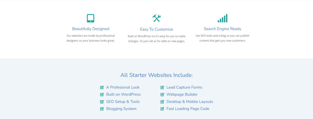 The homepage of a website for a wireless router built using WordPress.